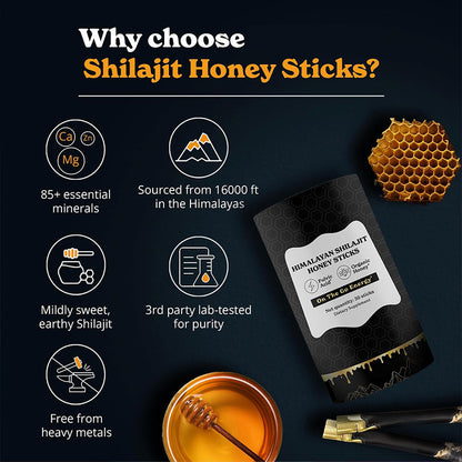 Himalayan Shilajit Honey Sticks - x30 Sticks